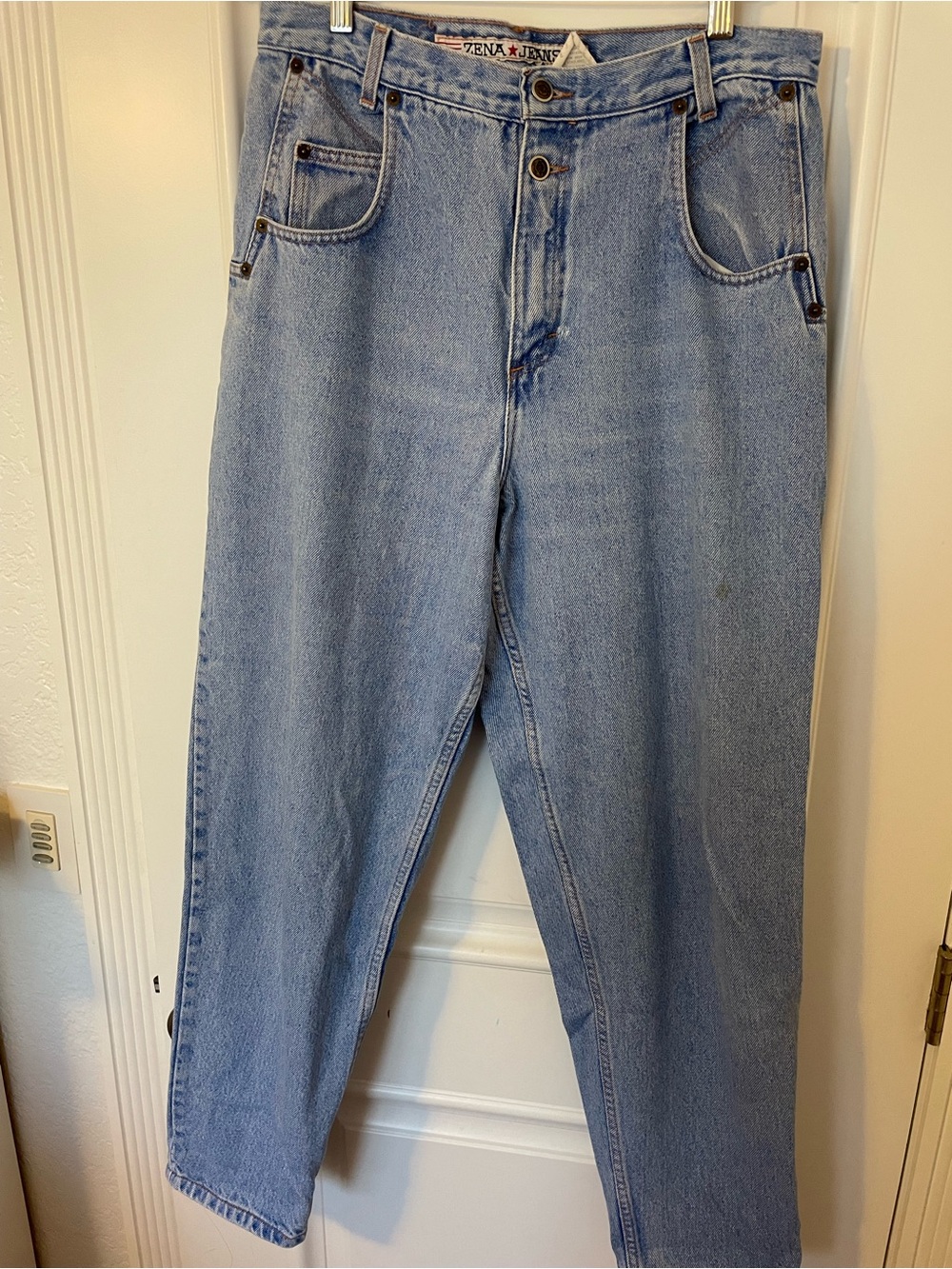 Vintage Zena Light Blue Relaxed Jeans